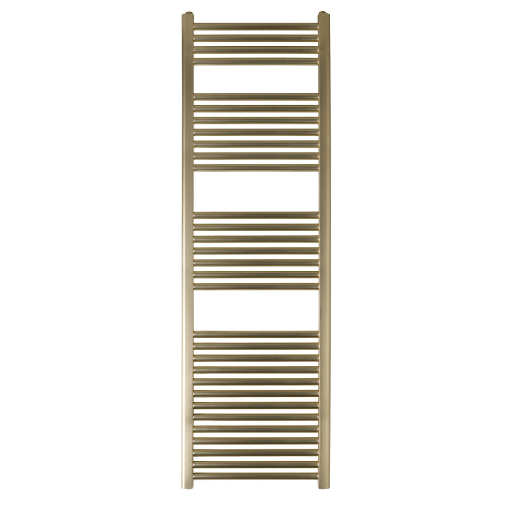 JTP VOS Designer Towel Radiator in Brushed Brass