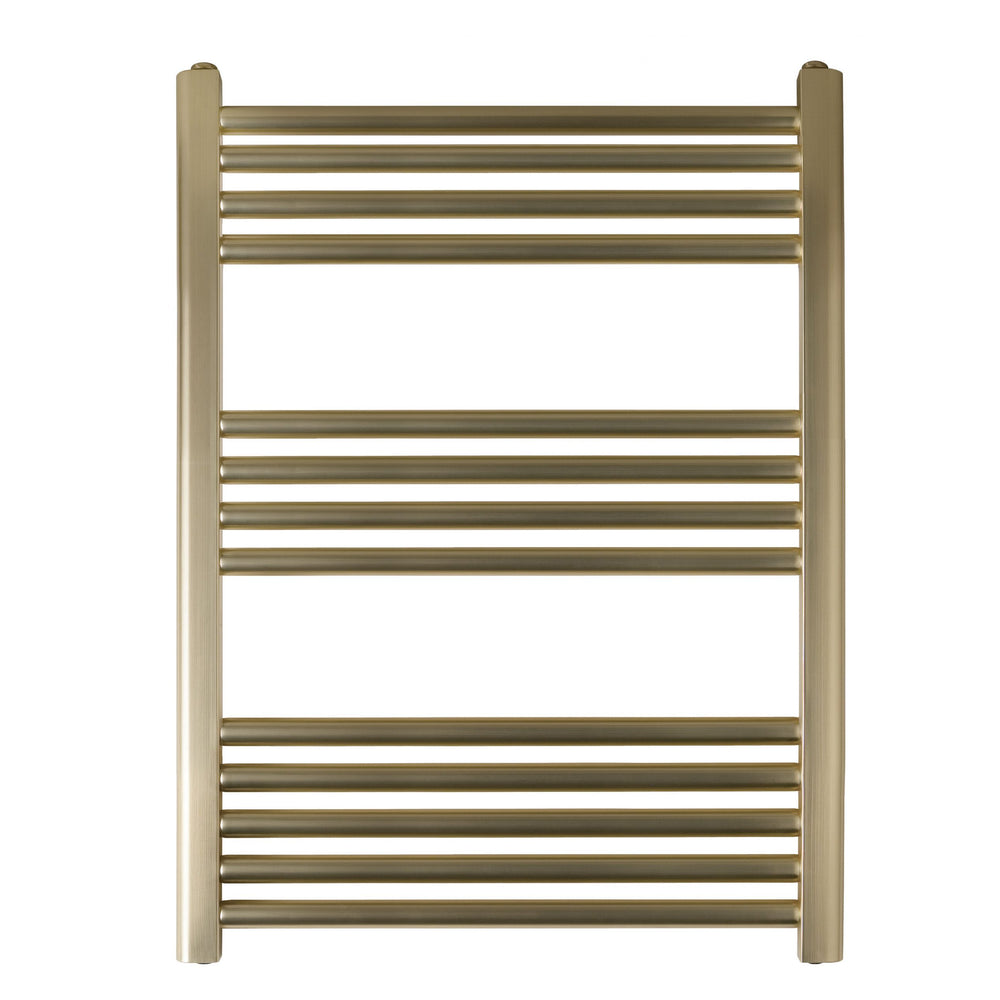 JTP VOS Designer Towel Radiator in Brushed Brass