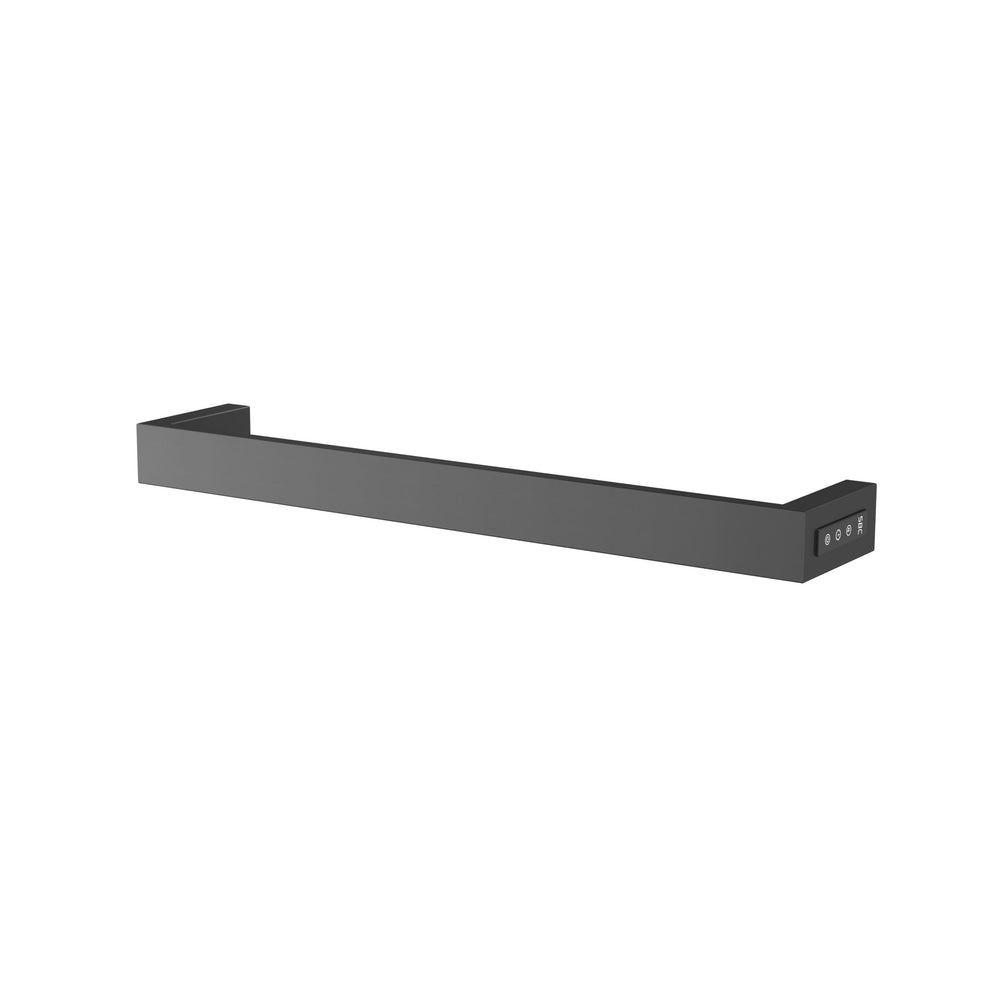 JTP Zen Electric Towel Rail 600 x 115mm in Brushed Black