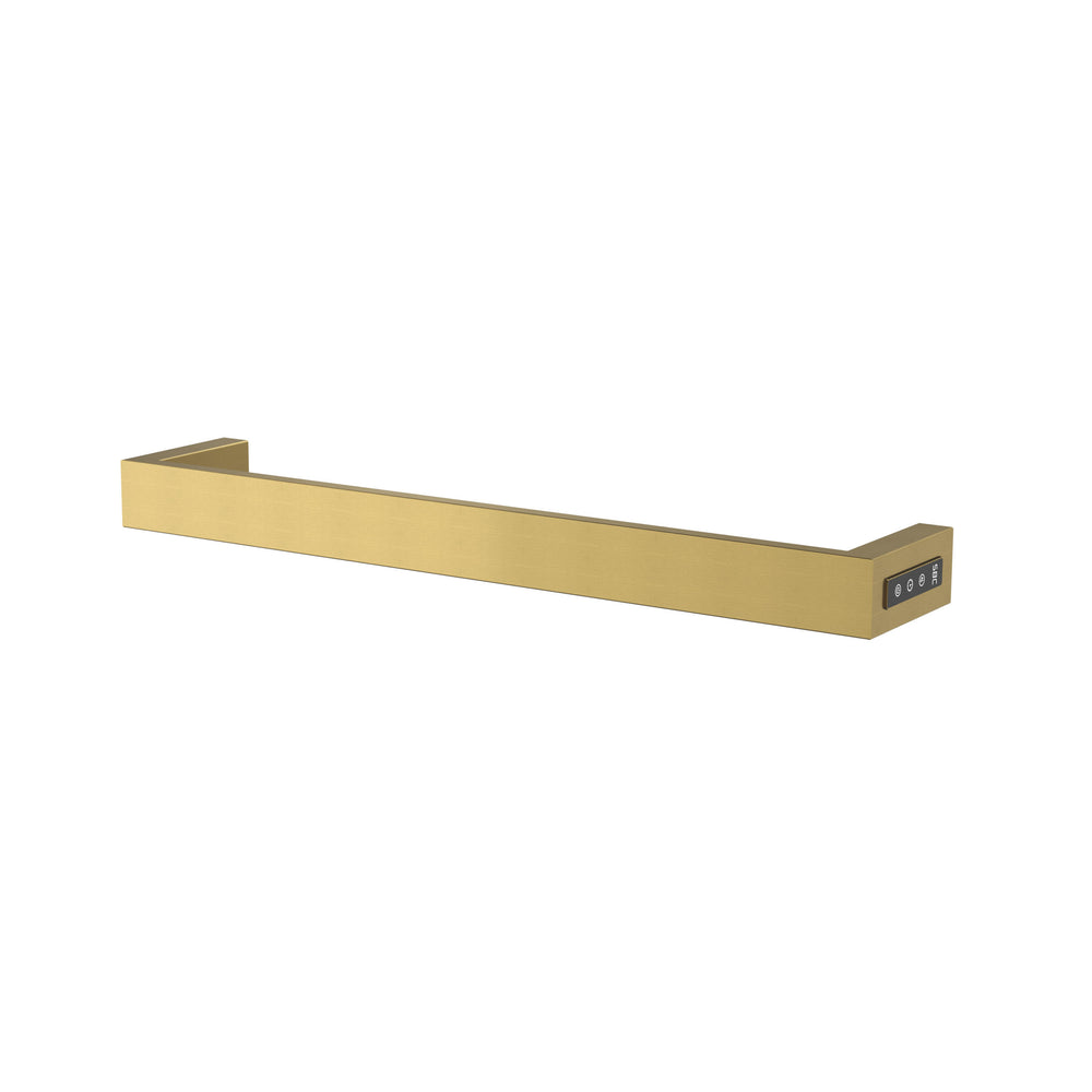 JTP Zen Electric Towel Rail 600 x 115mm in Brushed Brass