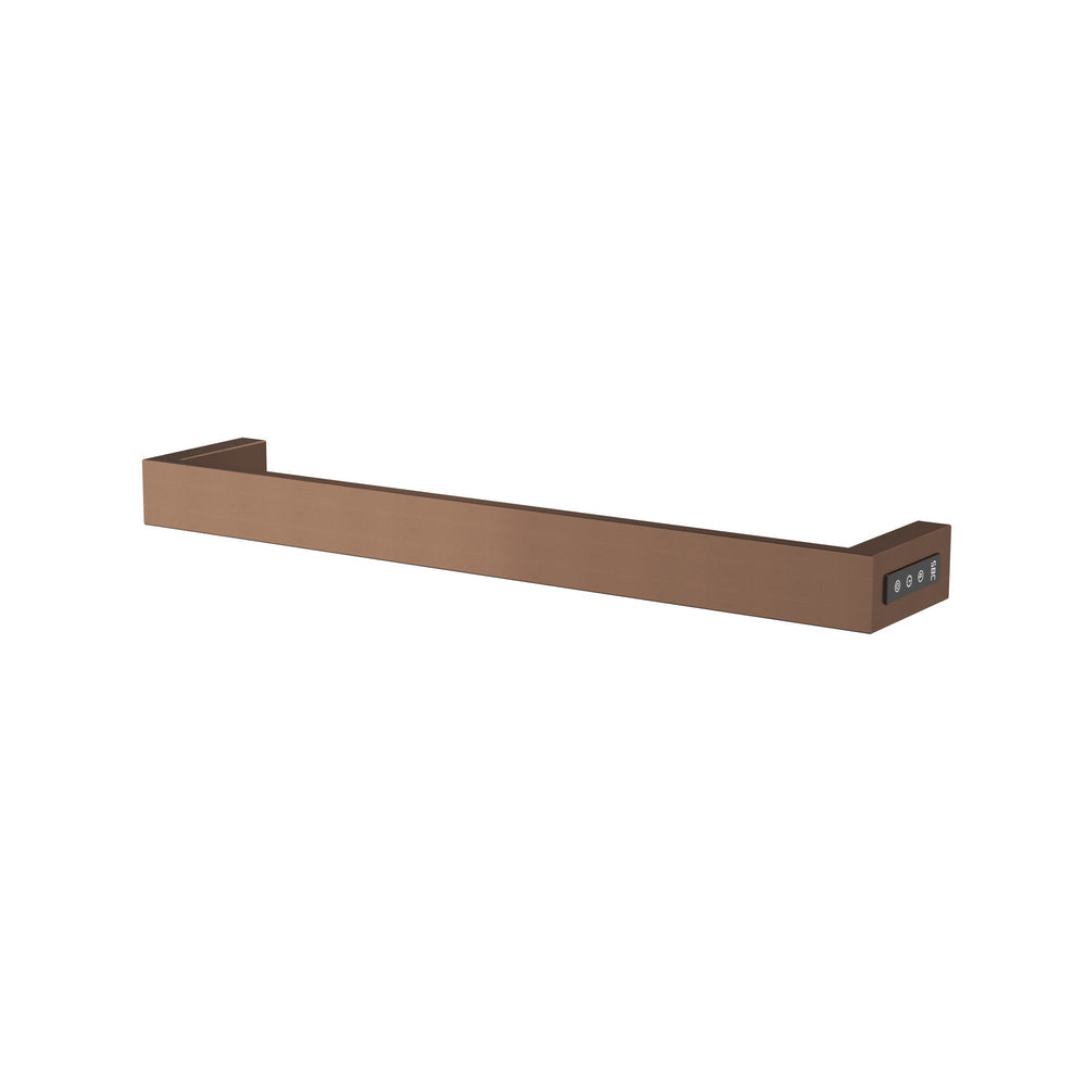 JTP Zen Electric Towel Rail 600 x 115mm in Brushed Bronze
