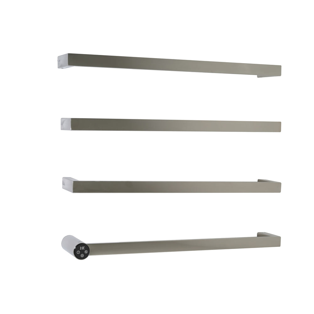 JTP Zyon Electric Towel Radiator 630 x 486mm in Chrome