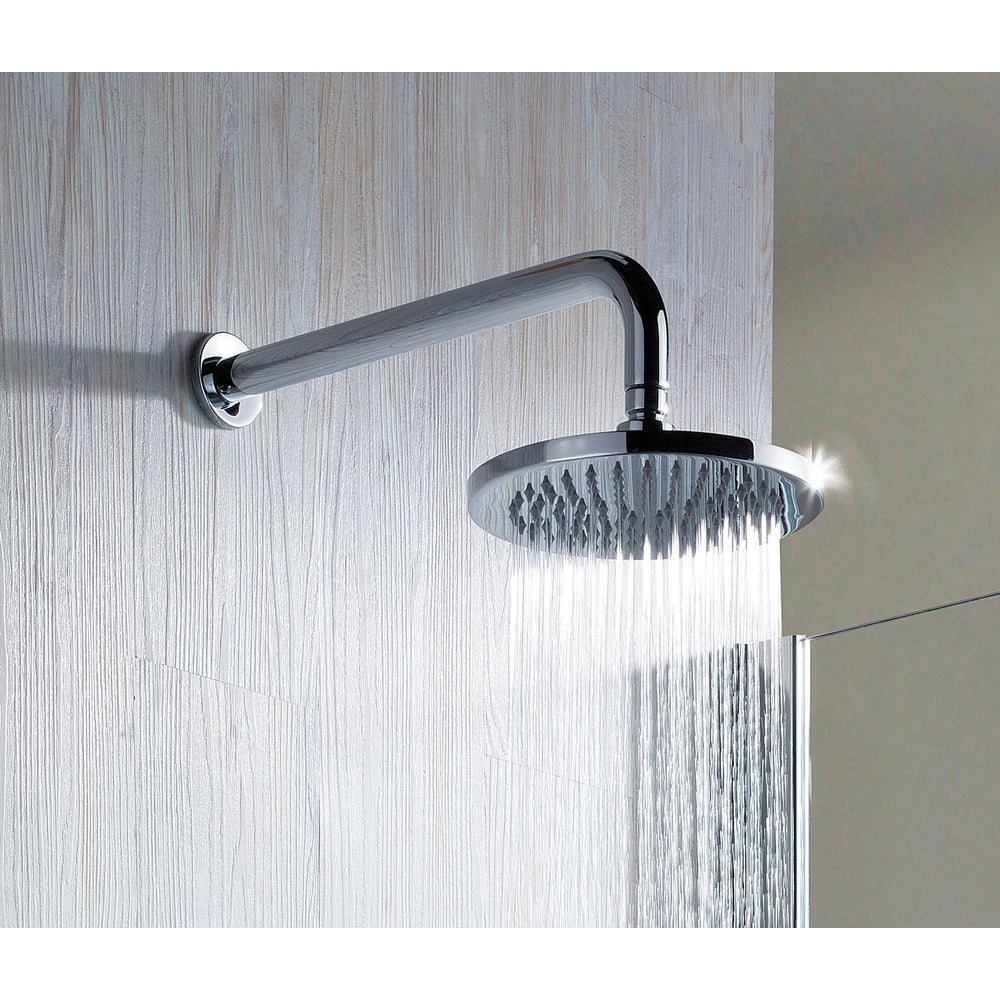 JTP Chill Round Wall Shower Arm in Chrome