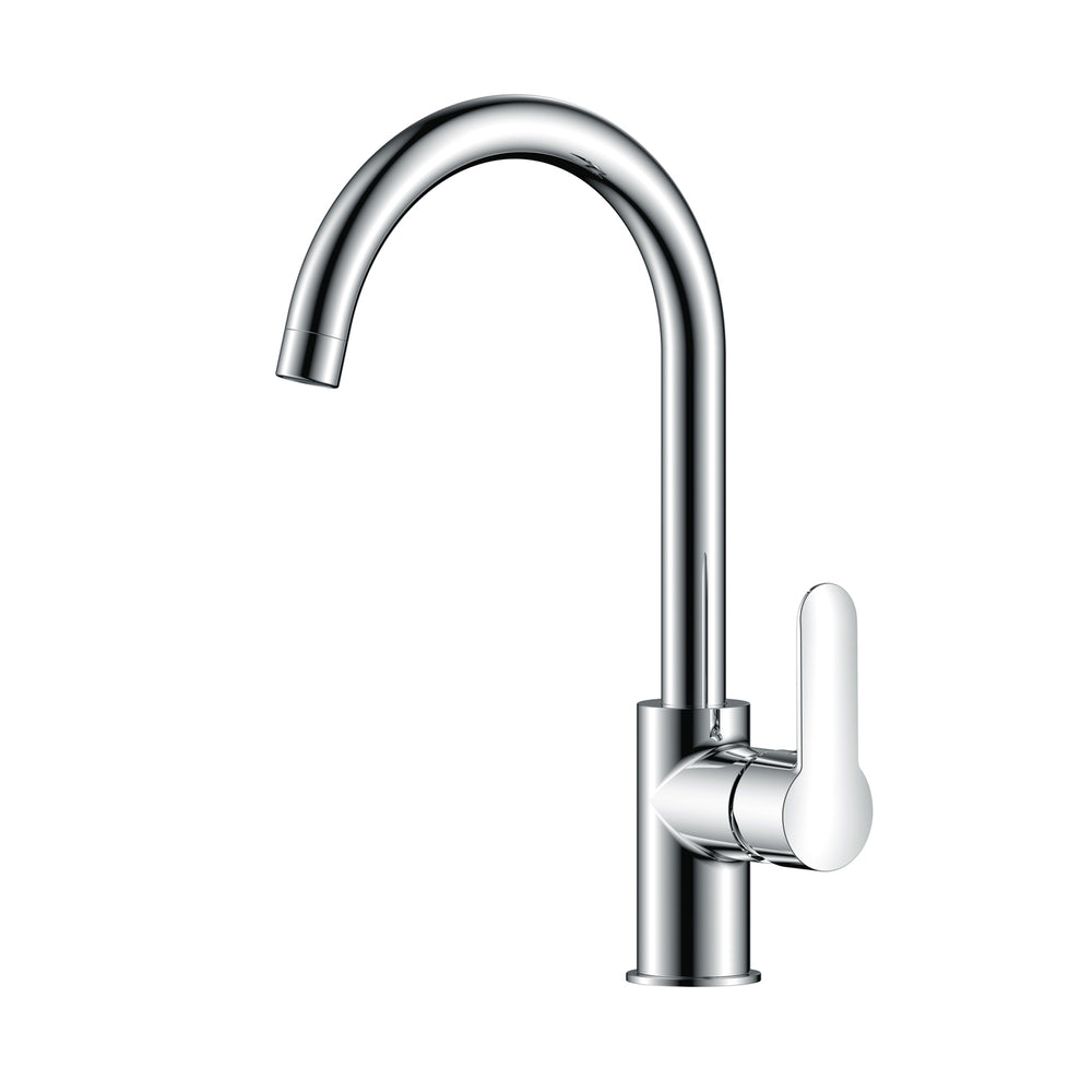 JTP Essence Kitchen Sink Mixer with Swivel Spout in Chrome