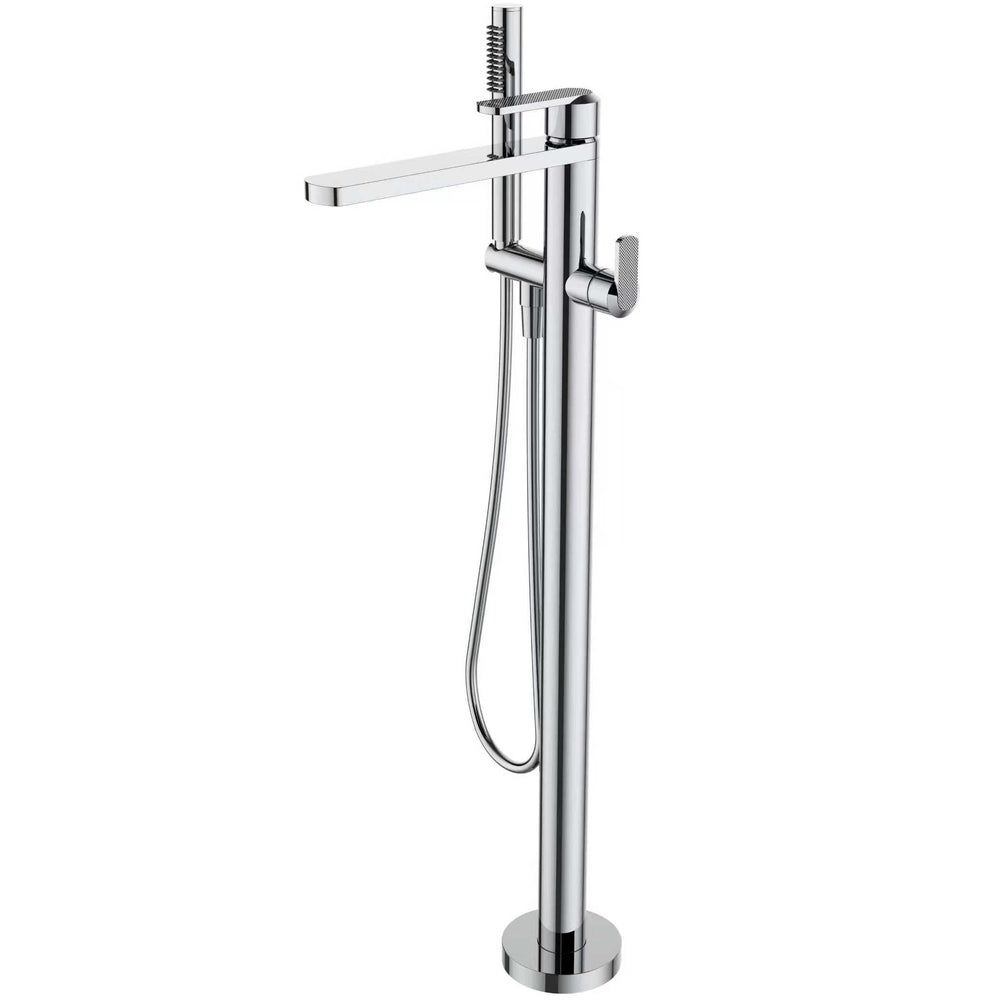 JTP NEO Floor Standing Bath Shower Mixer with Kit in Chrome