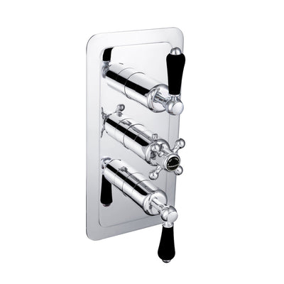 Chrome with Black Lever