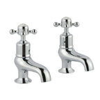 JTP Grosvenor Cross Bath Taps in Chrome