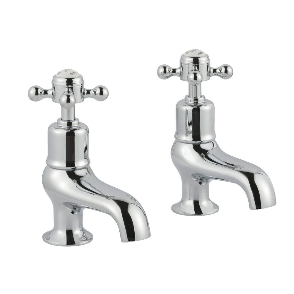JTP Grosvenor Cross Bath Taps in Chrome