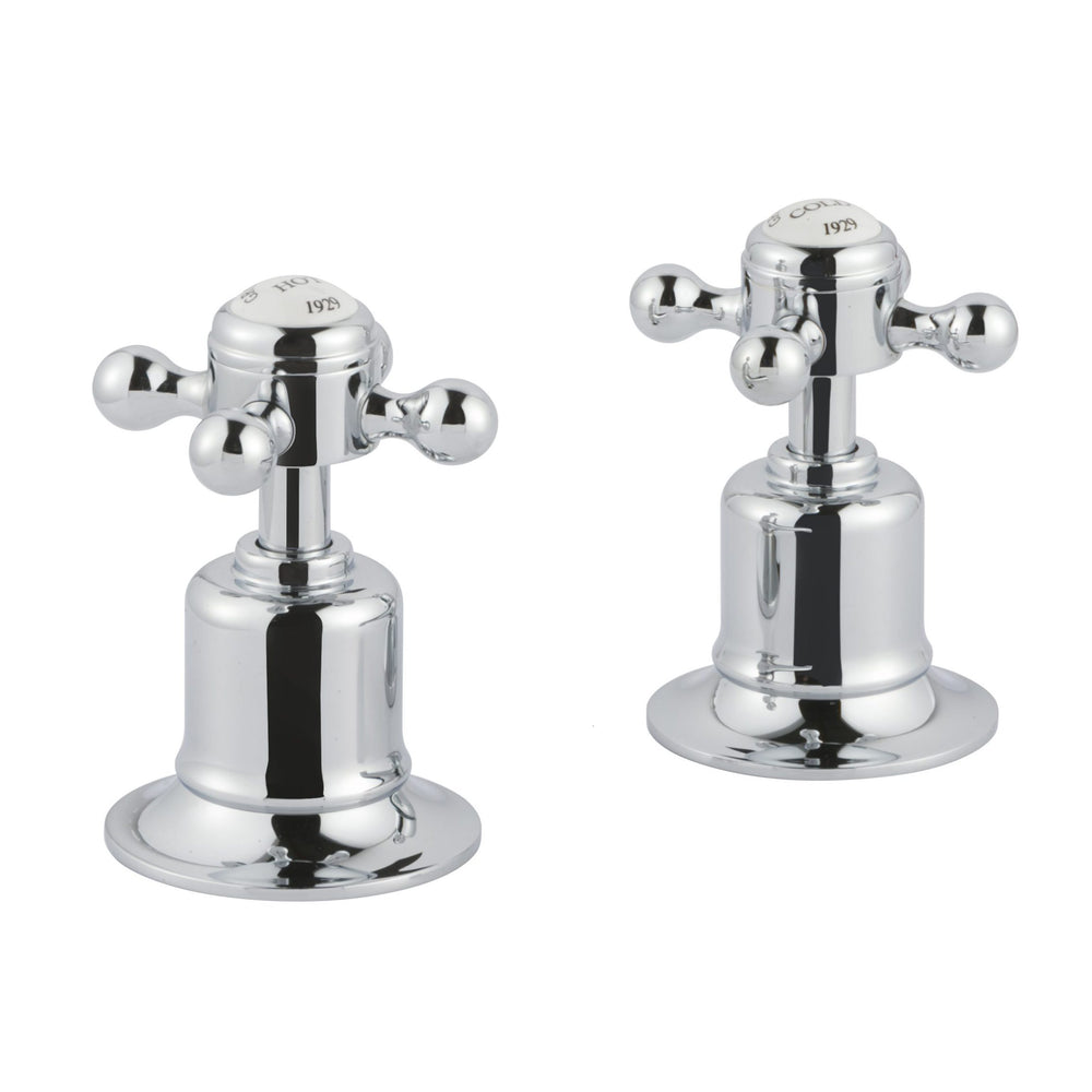 JTP Grosvenor Cross Deck Panel Valves 3/4" in Chrome