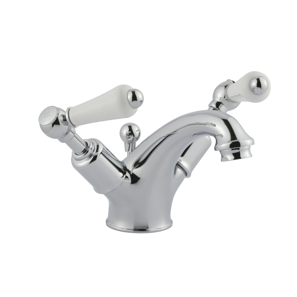 JTP Grosvenor Lever Basin Mixer with Pop Up Waste in Chrome