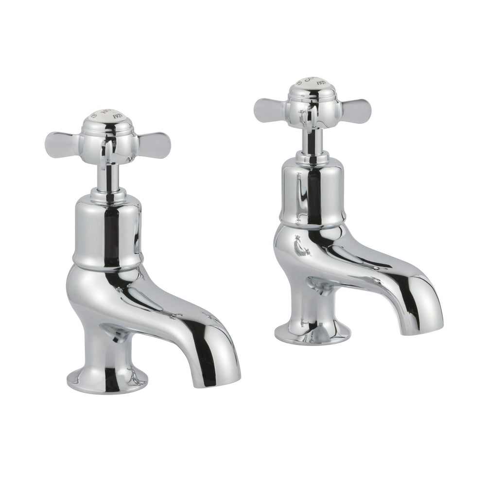 JTP Grosvenor Pinch Bath Taps in Chrome