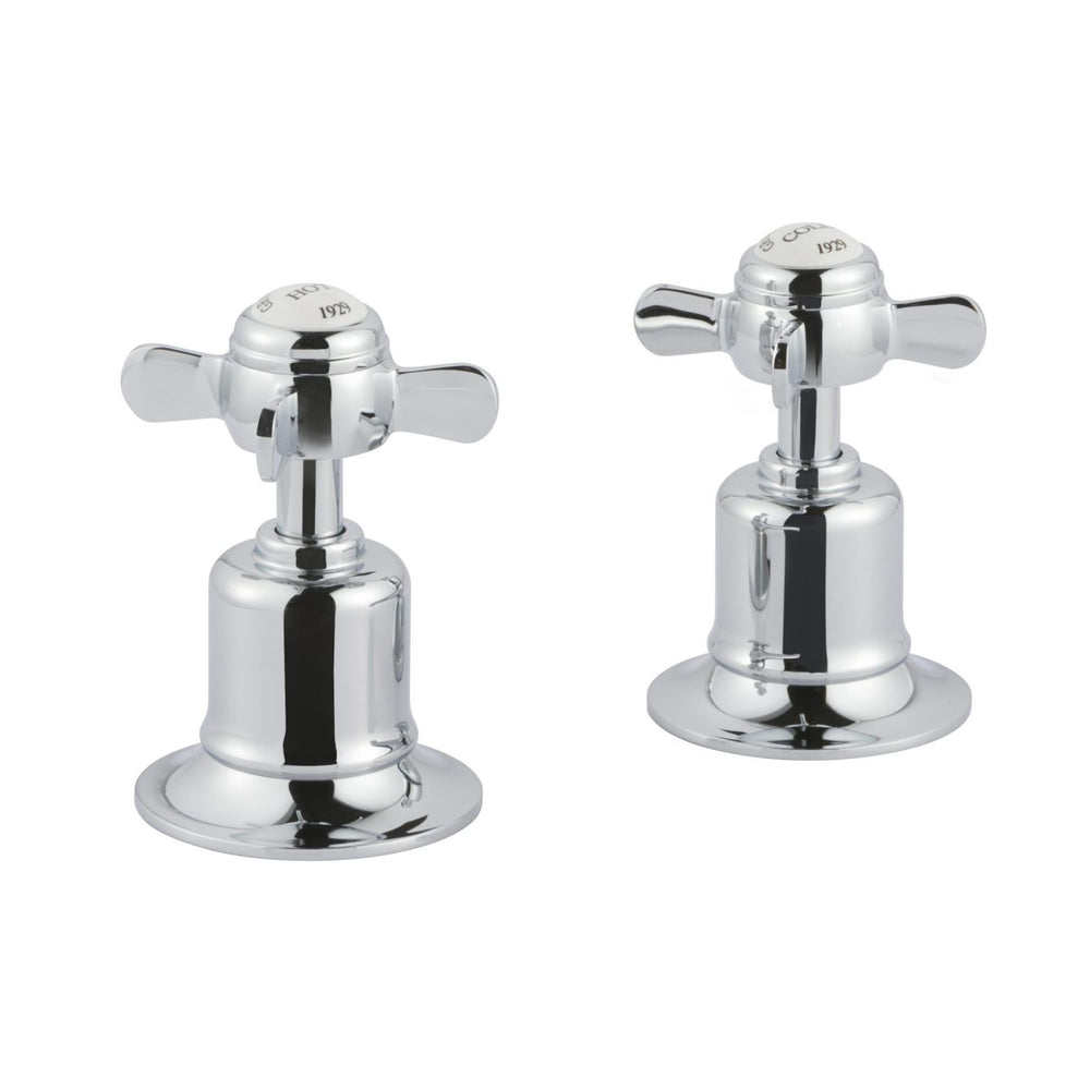 JTP Grosvenor Pinch Deck Panel Valves 3/4" in Chrome