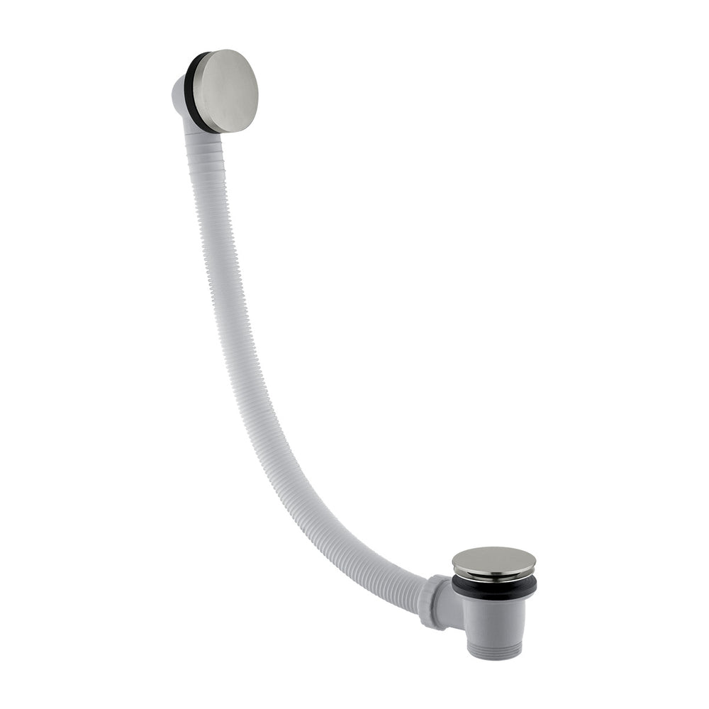 JTP INOX Click Clack Bath Waste in Stainless Steel