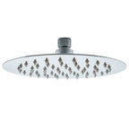 JTP Glide Ultra-Thin Round Shower Head in Chrome