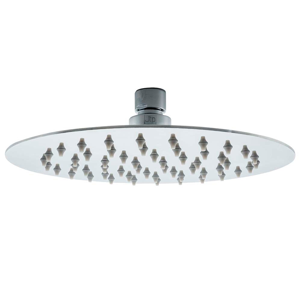 JTP Glide Ultra-Thin Round Shower Head in Chrome