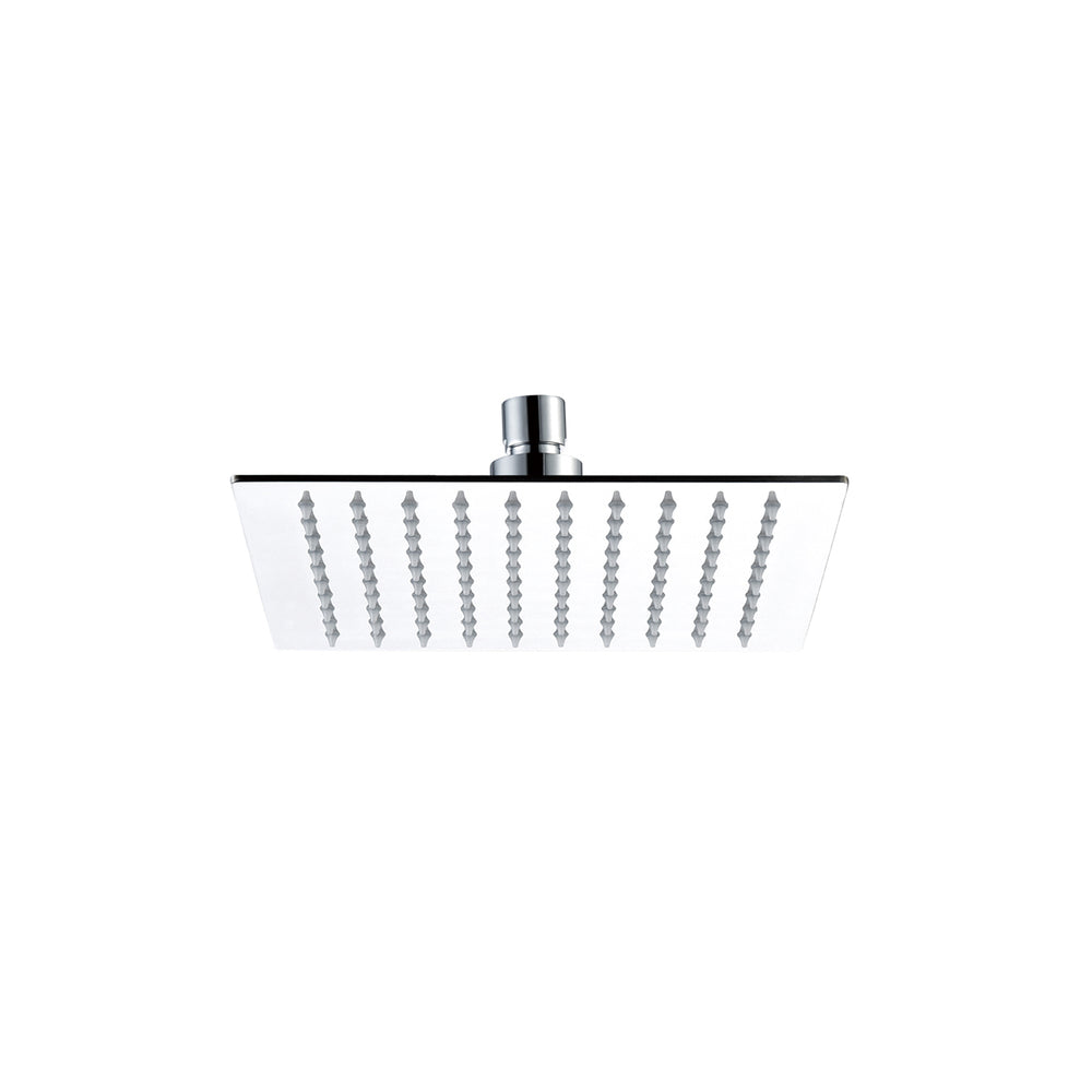 JTP Glide Ultra-Thin Square Shower Head in Chrome