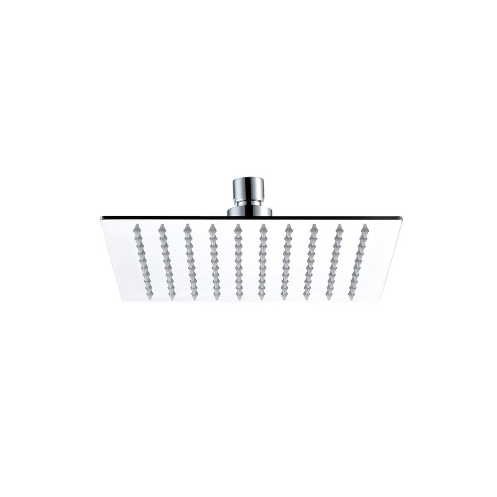 JTP Glide Ultra-Thin Square Shower Head in Chrome