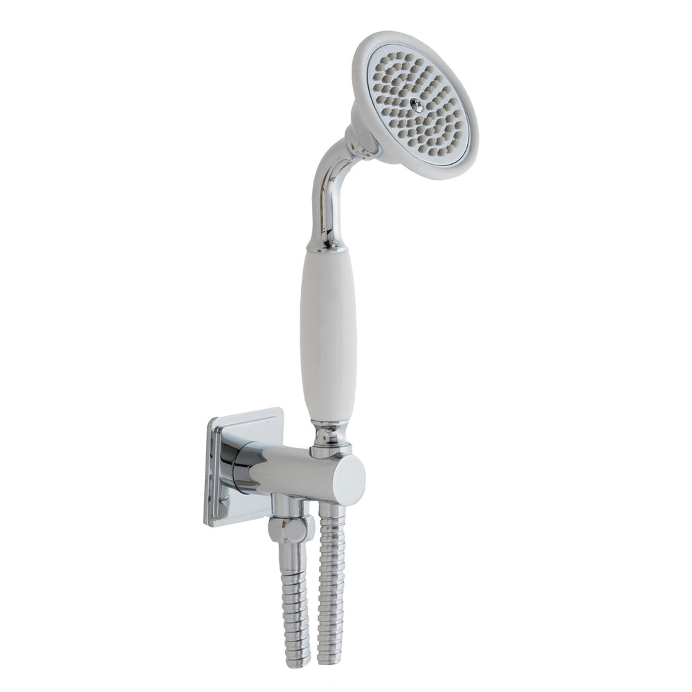 JTP Grosvenor Traditional Water Outlet and Holder with Hand Shower in Chrome