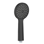 JTP VOS Round Shower Handle in Matt Black