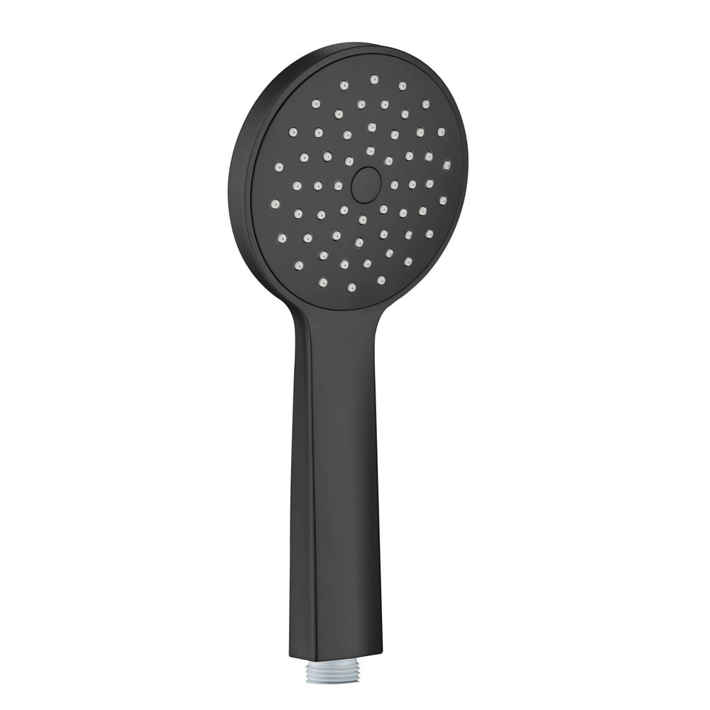 JTP VOS Round Shower Handle in Matt Black