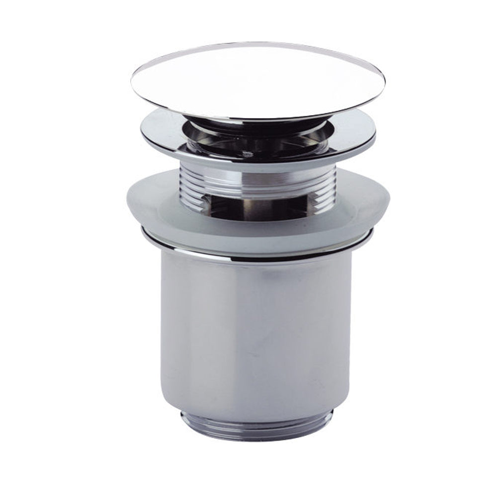 JTP Click Clack Basin Waste, Slotted in Chrome