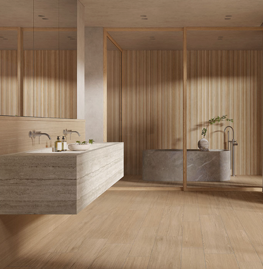 Kronos Ceramiche Essence Tile ( Wood Look Tile Collection - Natural Texture 9mm ) 2
