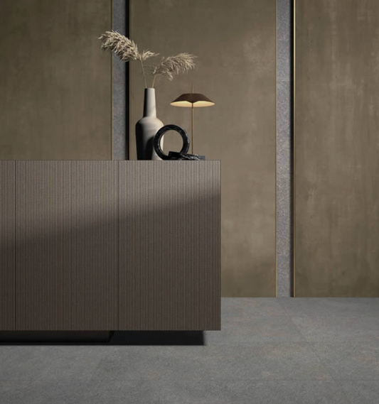 Kronos Ceramiche Metallique Tile ( Metal Look Collection - Natural Texture 9mm )