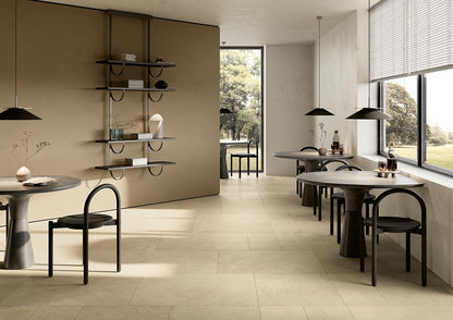 Fioranese Autentica Light Beige mixed sizes interior floor lifestyle