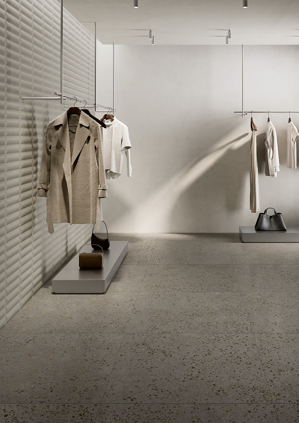 Fioranese Bits Grey 90x90 interior floor lifestyle