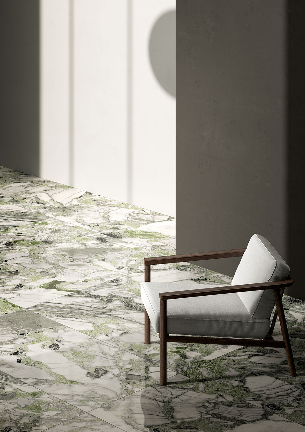 Fioranese Sound of Marbles Screziato Vivace 74x148 marble-effect lifestyle