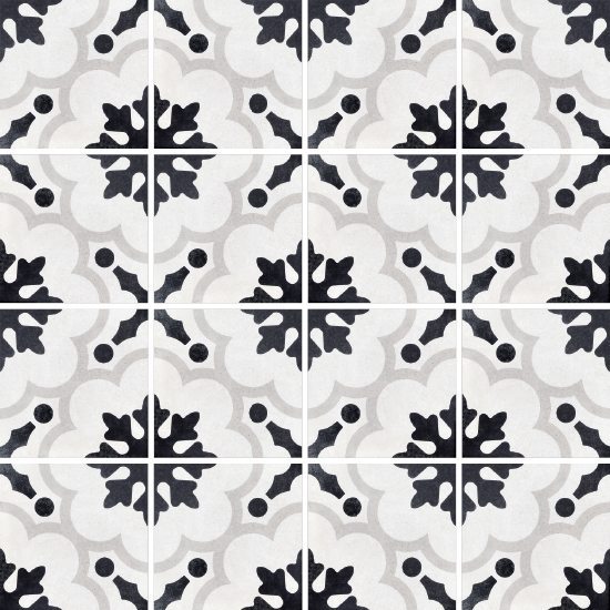 Fioranese Cementine Black&White Black&White_2 laid composition