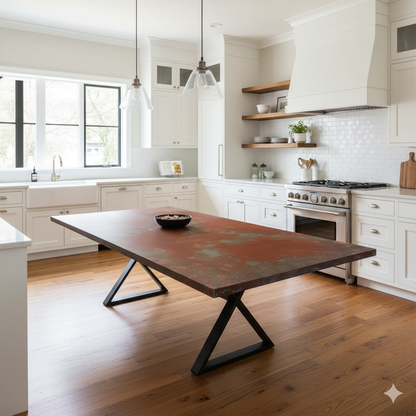 Radcliffe & Moreton Bespoke Liquid Metal Table Oxidart Collection 3