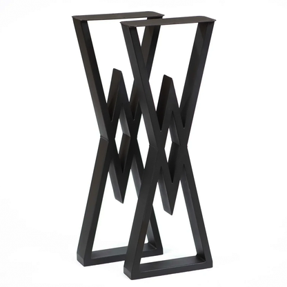 Radcliffe & Moreton Bespoke Liquid Metal Table  diamons