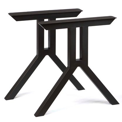 Radcliffe & Moreton Bespoke Liquid Metal Table  Wishbone