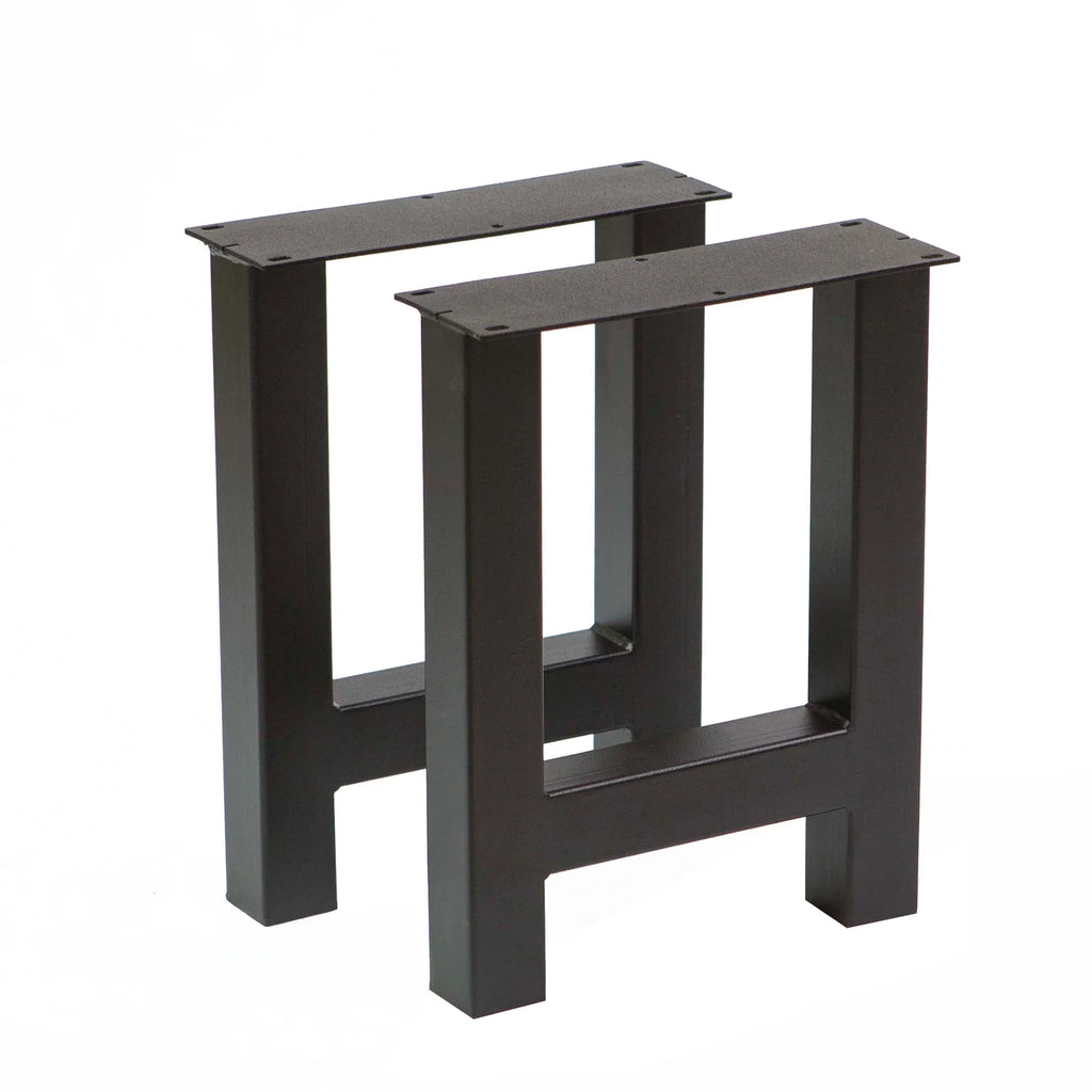 H Shape leg style for the liquid metal bench