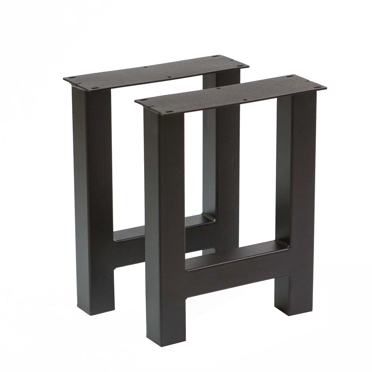 H Shape leg style for the liquid metal bench