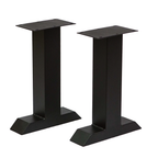 Tee Shape leg style for the liquid metal bench