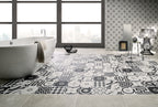 Fioranese Cementine Black&White Bathroom wall and floor lifestyle