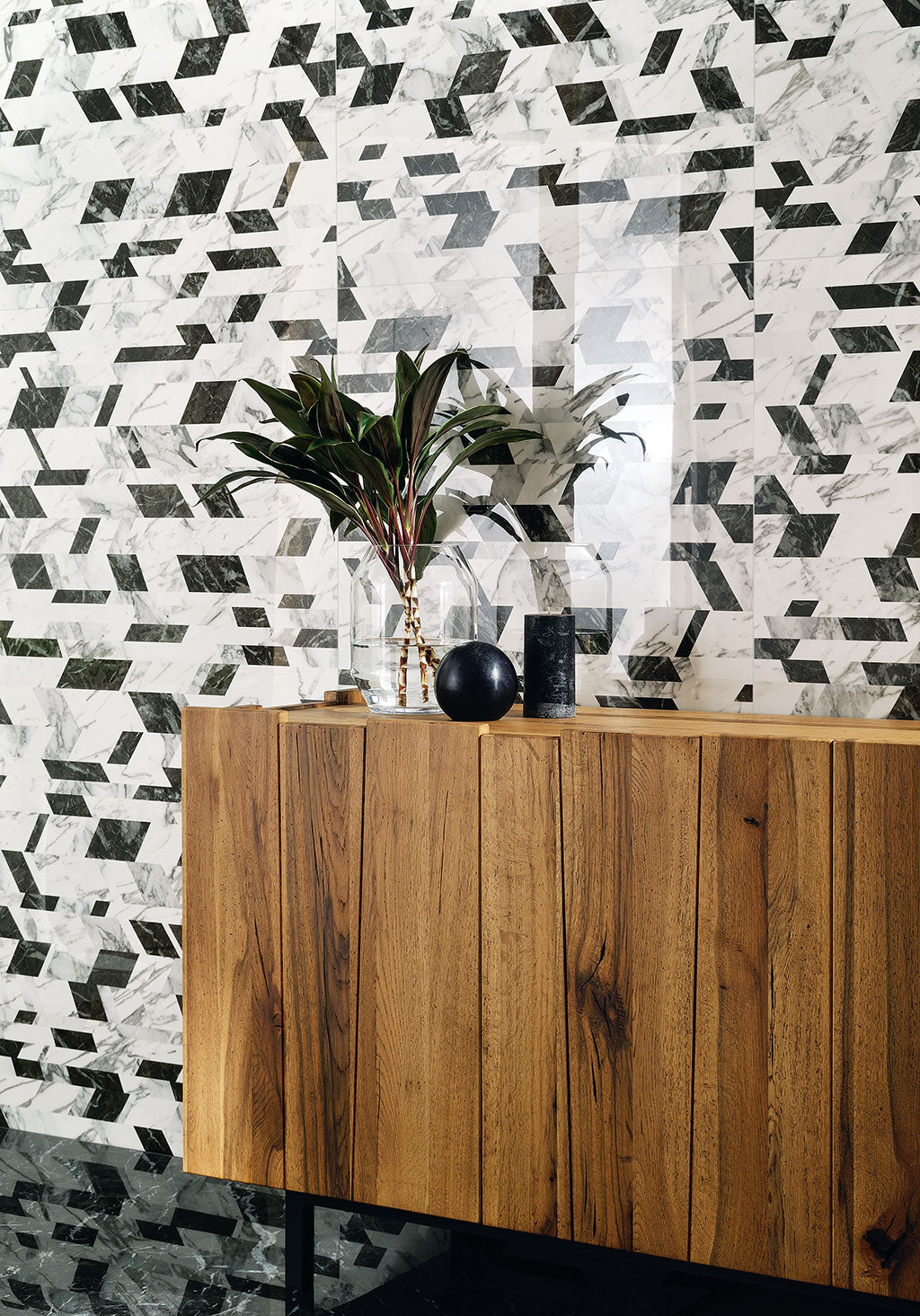 Fioranese Prestige Chaos Cold 74x148 polished wall lifestyle