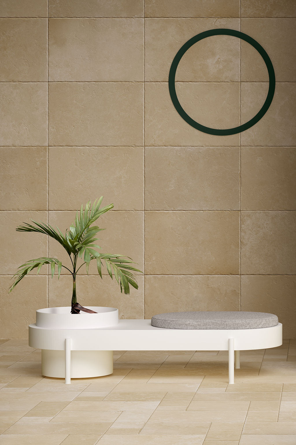 Fioranese Pietraviva Dorato interior floor and wall lifestyle