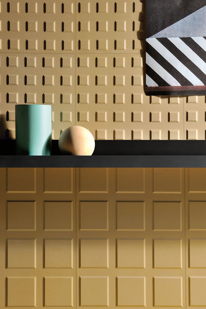 Fioranese Fio. Block Honey in both sizes wall lifestyle