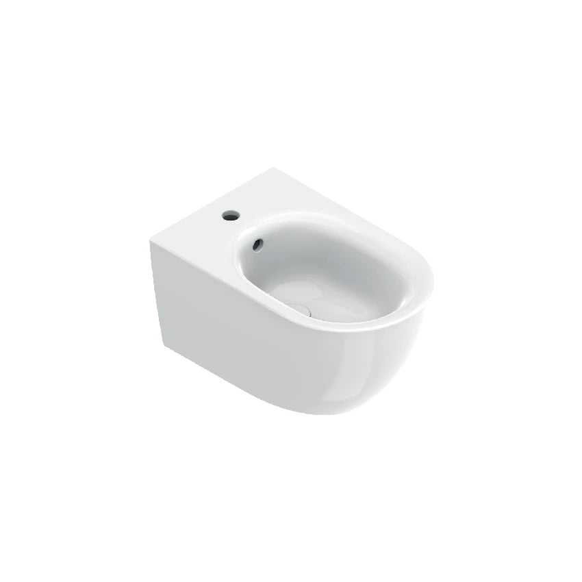 Catalano Sfera 55 wall-hung bidet in gloss white