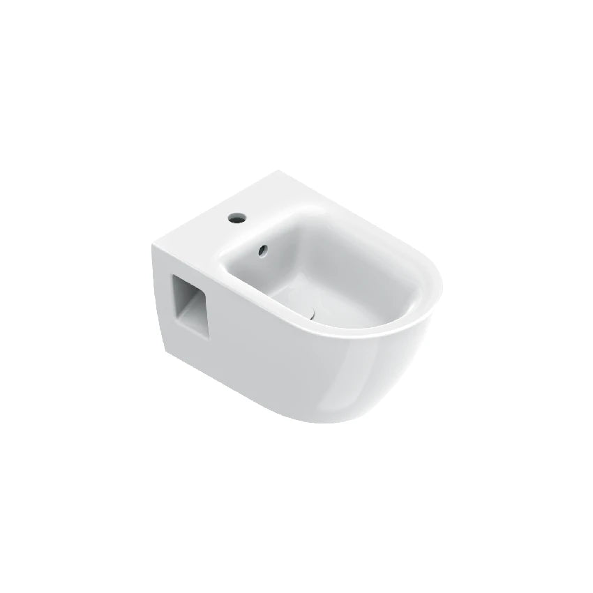 Catalano Sfera 55 Pro Wall-Hung Bidet in gloss white