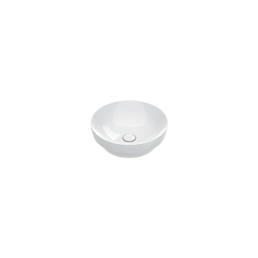 Catalano Sfera Ø45 Round Built-In or Undercounter Basin in gloss white