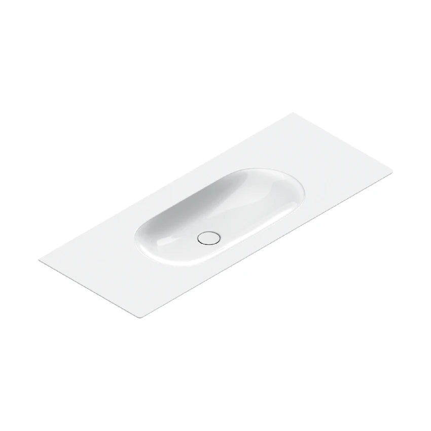 Catalano Sfera 125 furniture basin in gloss white