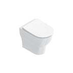 Catalano Sfera 52 Floorstanding Back-to-Wall Rimless Toilet in gloss white
