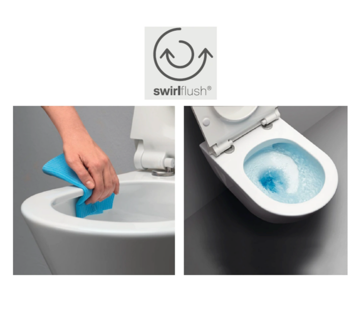 GSI Pura 50 Rimless Back to Wall WC Pan GS8801