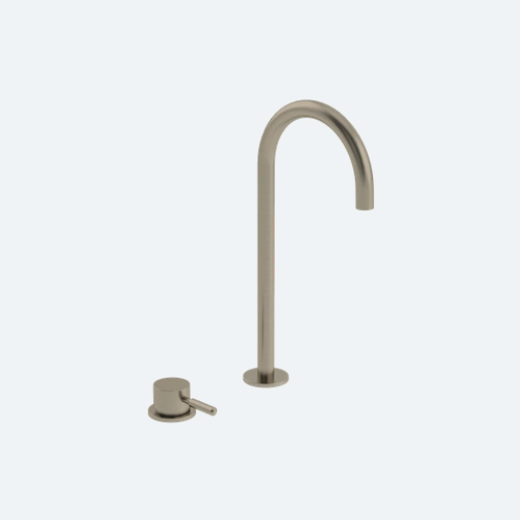 Coalbook Decca 2TH Deck Mounted Basin Mixer Fixed Tall Spout DC1004