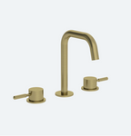 Coalbrook Domo 3TH Deck Mounted Basin Mixer Angled Fixed Spout DO1005