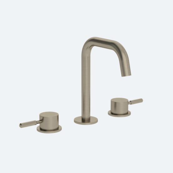 Coalbook Domo 3TH Deck Mounted Basin Mixer Angled Fixed Spout DO1005 ( 4 Colours Available )